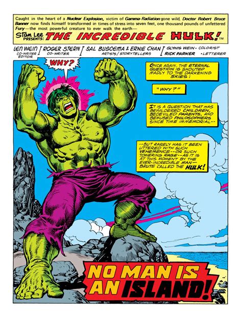 Simon Williams Comic Artist Favourite Artists The Incredible Hulk