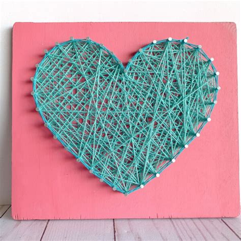 Heart String Art Craft Box Kit Diy Craft Box Ts Classbento