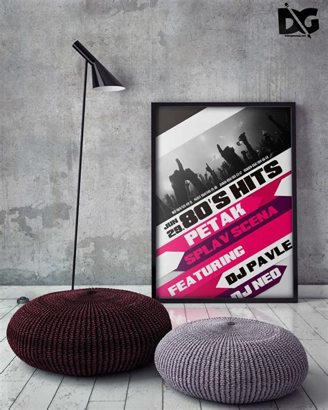 Download Free Big Wall Poster PSD Mockup For Presentation | PSD ...