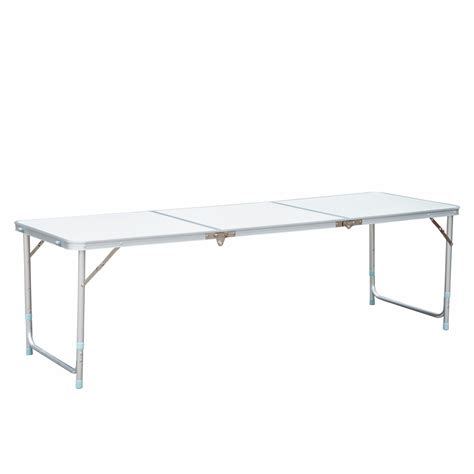 This folding picnic table is ideal for outdoor picnic or garden use and is great for whenever you need an extra table and seats. Outsunny Camping Picnic Table & Reviews | Wayfair