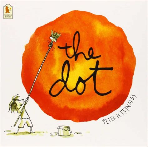 600x555 forget the coloring books. Book Review- The Dot by Peter H Reynolds