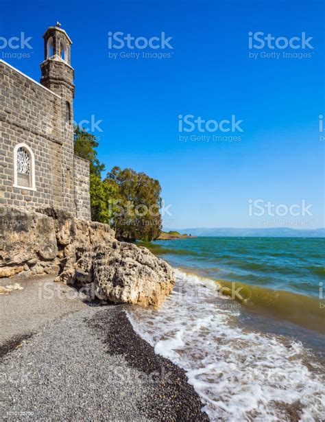 High Waves On The Sea Of Galilee Stock Photo Download Image Now