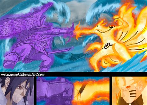 Naruto Vs Sasuke La Batalla Final By Nicouzumaki On Deviantart