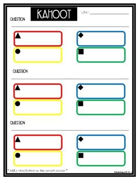 It is a multifunctional extension to exploit the bugs available in the kahoot code. Kahoot Planning Templates by Learning with Ms J | TpT