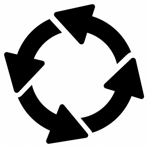 Circle Cycle Recycle Refresh Revolution Round Roundabout Icon