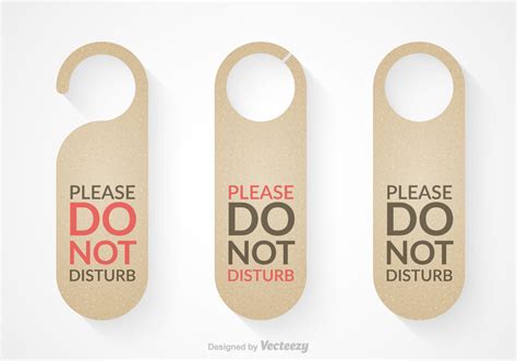 Do Not Disturb Polka Dots Plastic Door Knob Hanger Sign Do Not Disturb