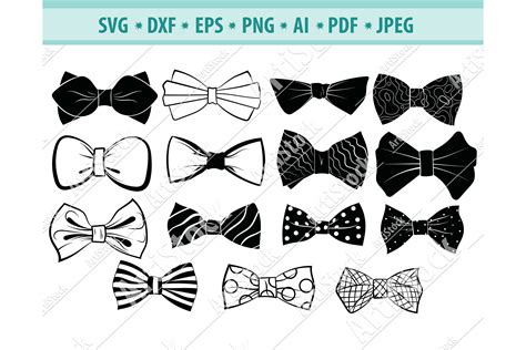 Commercial Use Bow Svg Clipart Digital Clip Art Graphics Personal Svg