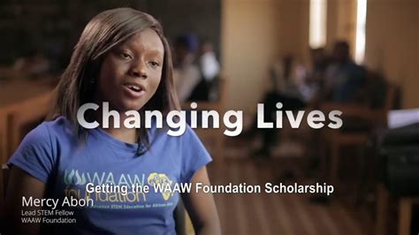 Empowering African Girls In Stem Waaw Foundation Gem Tech Award Winner 2016 Youtube