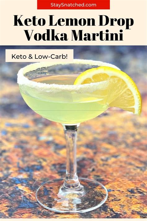 Although true that vodka is not vodka is a popular, highly versatile liquor produced in many countries. Keto Lemon Drop Vodka Martini | Low calorie vodka, Vodka ...