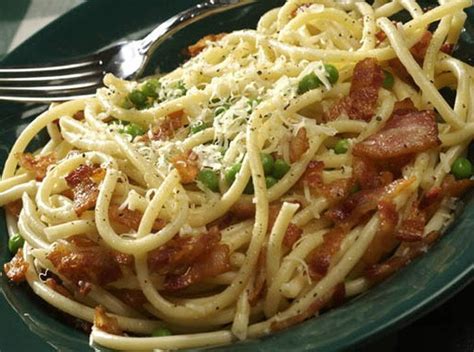 Receta De Espaguetis A La Carbonara Con Nata Y Bac N Pasta