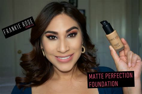 Frankie Rose Matte Perfection Foundation Youtube