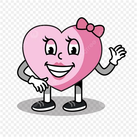Gambar Kartun Hati Pendidikan Ikon Clipart Jantung Png Dan Vektor
