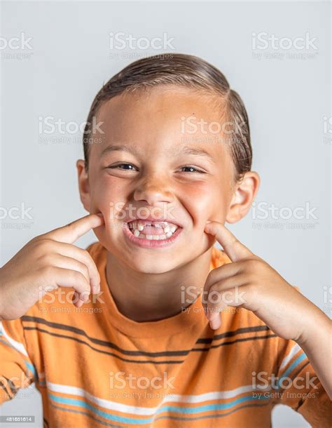 Boy Showing Missing Teeth Stock Photo Download Image Now 2015 6 7