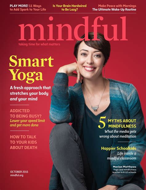 Magazine Mindful Mindfulness Magazine Mindfulness Classroom