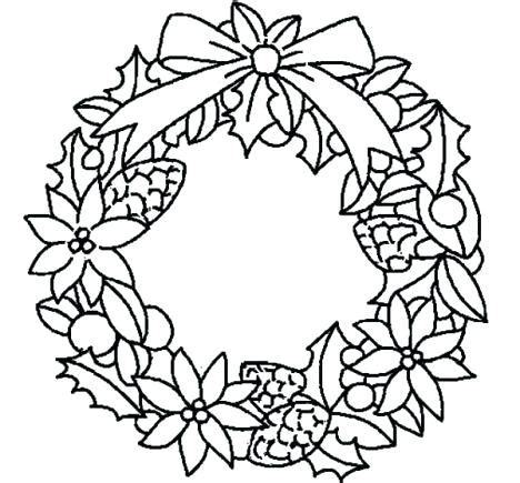 We have lots of high quality, free christmas coloring pages including pictures of santa, reindeer, elves, christmas trees, wreaths, ornaments and more! Christmas Wreath Drawing at GetDrawings | Free download