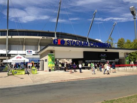 Gio Stadium Canberra Canberra Raiders Stadium Journey