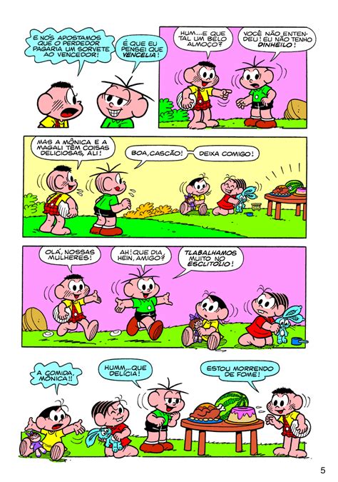 Alimentação Saudavel Turma Da Monica