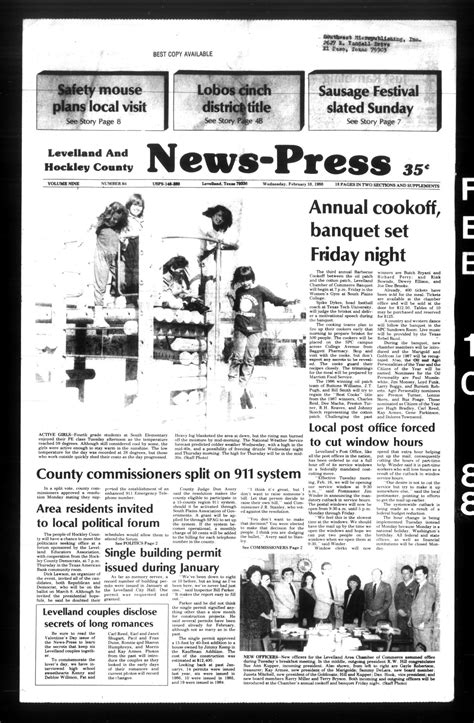 Levelland and Hockley County News-Press (Levelland, Tex.), Vol. 9, No