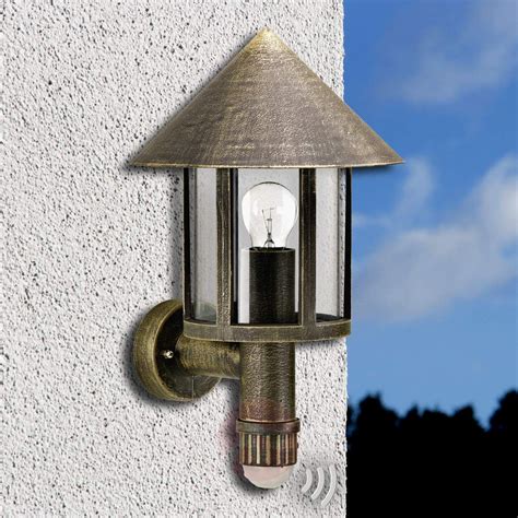 Ces appliques sensor ou detecteur de mouvement s'allument au passage. Applique d'extérieur Laterna avec détecteur brun ...