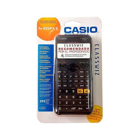 Calculadora Casio Fx Spx Iberia Classwizz Cientifica Funciones Hot Sex Picture