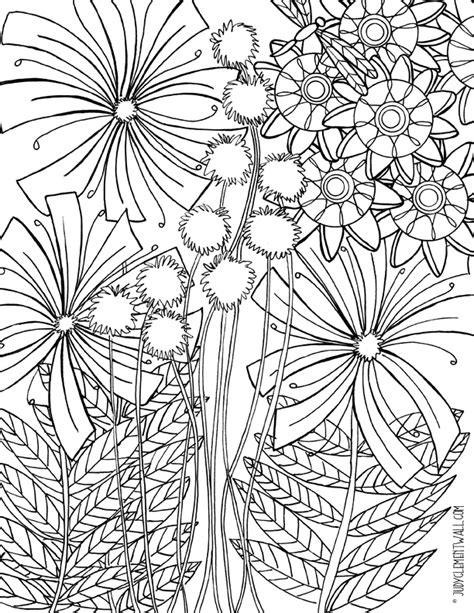The coloring pages are all very simple and easy. Coloring Pages - JudyClementWall