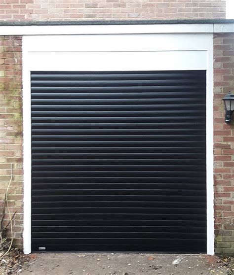 With sizes up to 5400mm wide and. SWS Classic Insulated Roller Garage Door Finished in Black ...