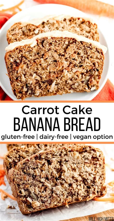 I tested this gluten free carrot cake six times. Banana Bread gone Carrot Cake! Think homemade, easy ...