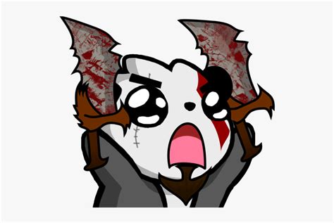Pandakiller Cute Panda Emoji Discord Hd Png Download Transparent