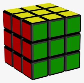 Pixel Art Rubik's Cube, HD Png Download , Transparent Png ...