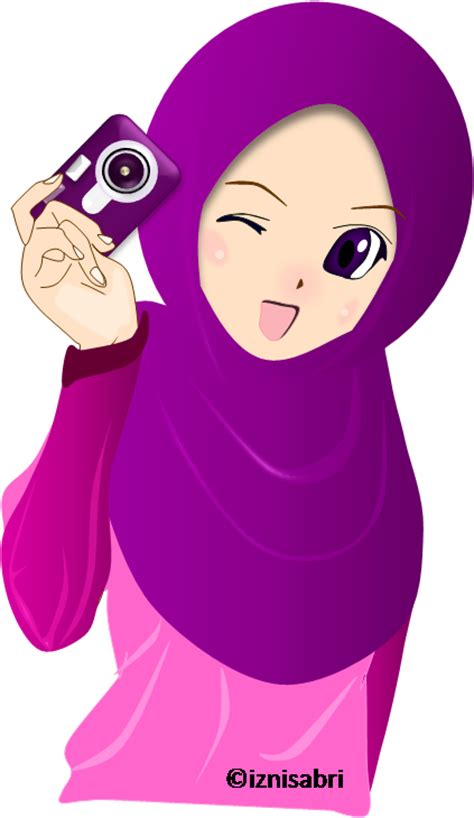 Hijab Muslimah Cartoon Hijaberduit