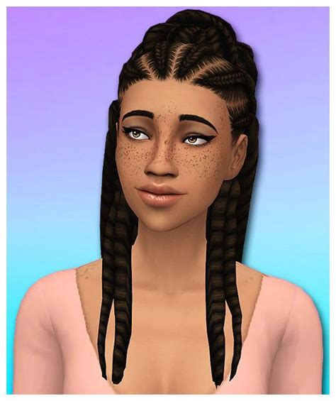 Pin On Sims 4 Hair Female Maxis Match