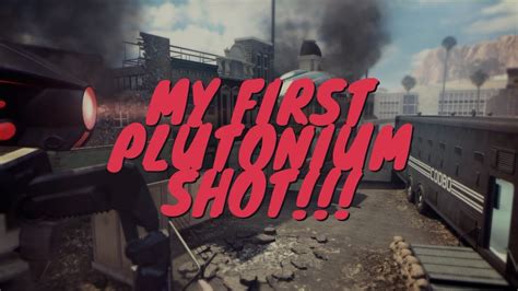 My First Bo2 Plutonium Shot Studio Wallbang Youtube