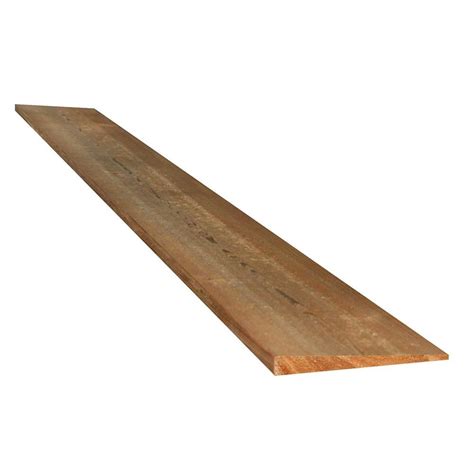 How big is 7 / 16 in.smooth lap siding? Cedar boards lumber 1/8 surface 4 sides 12"