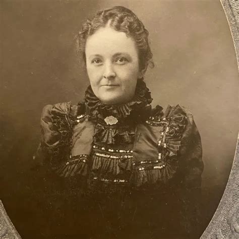 antique cabinet card victorian era woman 1880 90s photograph dress 19th century 15 99 picclick