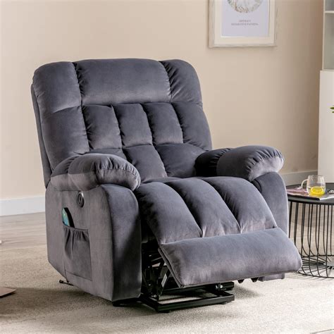 btm power massage lift recliner chair upgraded electric armchair with heat for the elderly