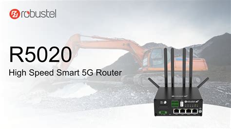 R5020 High Speed Smart 5G Router Robustel YouTube