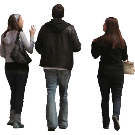 people walking photoshop - Google 搜尋 | Silhouette people, People cutout, Render people