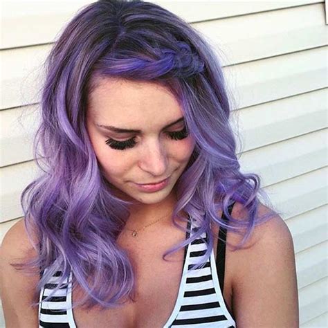 Pastels are in right now, and i would love to dye my hair this color but my natural hair color is so dark that when i bleach it it only. 25 Beautiful Lavender Hair Color Ideas | Page 2 of 3 ...