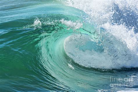 Newport Beach Wave Curl Photograph By Eddie Yerkish