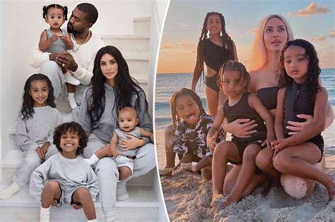 Los Hijos De Kim Kardashian Con Kanye West Conoce A North Saint