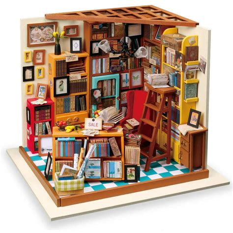 Rolife Diy Miniature Room Set Woodcraft Construction Kit Wooden Model