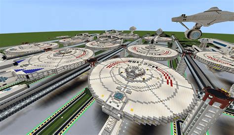 Star Trek Shipyards Minecraft Pe Map 116