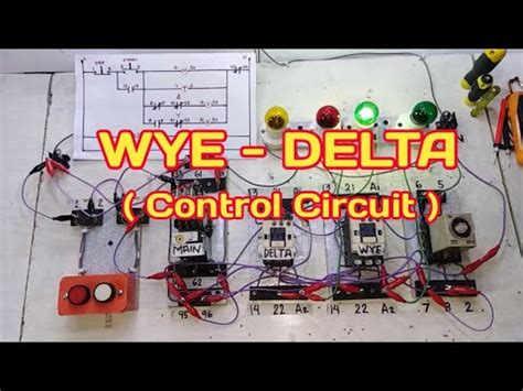 A wiring diagram is a straightforward visual representation from the physical connections and physical layout associated with an electrical system or circuit. WYE DELTA Control Circuit Wiring Tutorial (Tagalog) Basic Motor Control - YouTube
