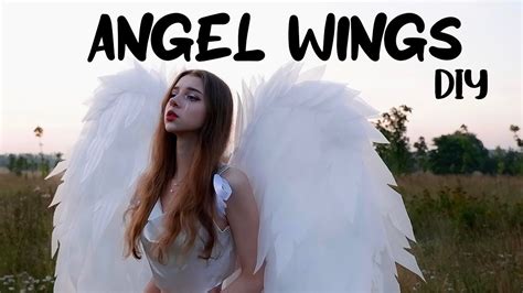making angel wings 👼🏻 diy youtube