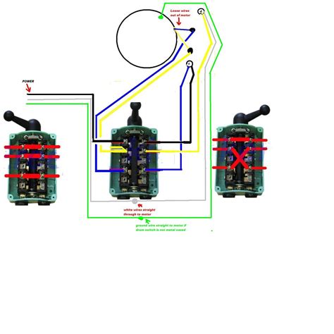 Reversing Drum Switch Wiring Diagram Wiring Diagram