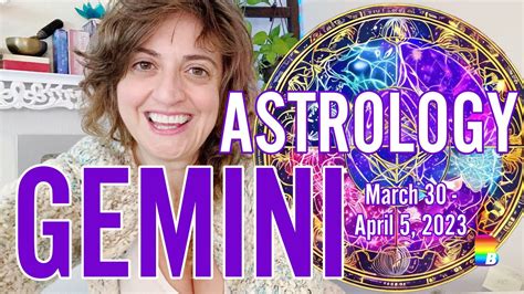 ♊️ Gemini Week Ahead Astrology ♊️ March 30 April 5 2023 Gemini
