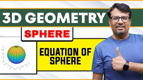 3d Geometry Sphere Equation Of Sphere Forms Of Equation Of Sphere