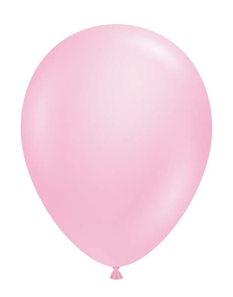 17 Inch Tuftex Baby Pink Latex Balloons 50 Count Wholesale Balloons