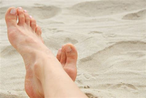 Female Feet With Pedicure Stock Image Image Of Healthy