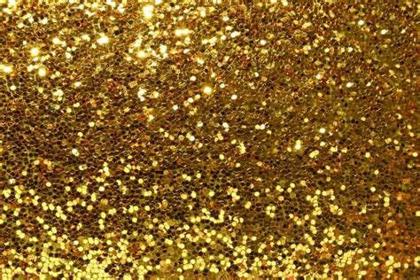 Some Gold Glitter Is On The Wall
